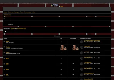 Скриншот wrestlingfederation.0pk.me